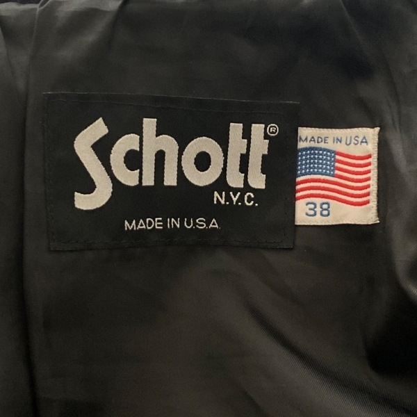 ショット schott ダッフルコート サイズ38 M - ダークネイビー メンズ 長袖/冬 コート_画像3