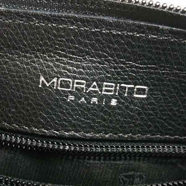 モラビト MORABITO ハンドバッグ - レザー 黒 バッグの画像8