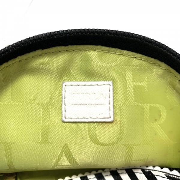  Furla FURLA - кожа белый × чёрный сумка 3 позиций комплект / полоса / точка рисунок сумка 