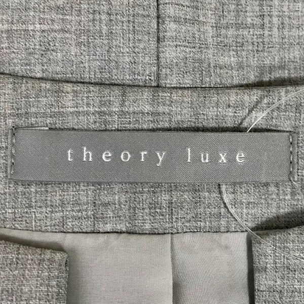 セオリーリュクス theory luxe サイズ38 M - ライトグレー レディース 長袖/春 ジャケットの画像3