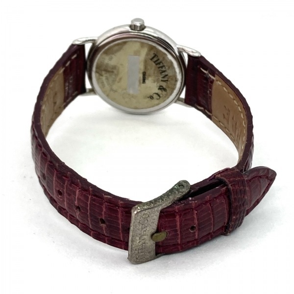 TIFFANY&Co.(ティファニー) 腕時計 ローマンインデックス L251 レディース 社外ベルト 白_画像3