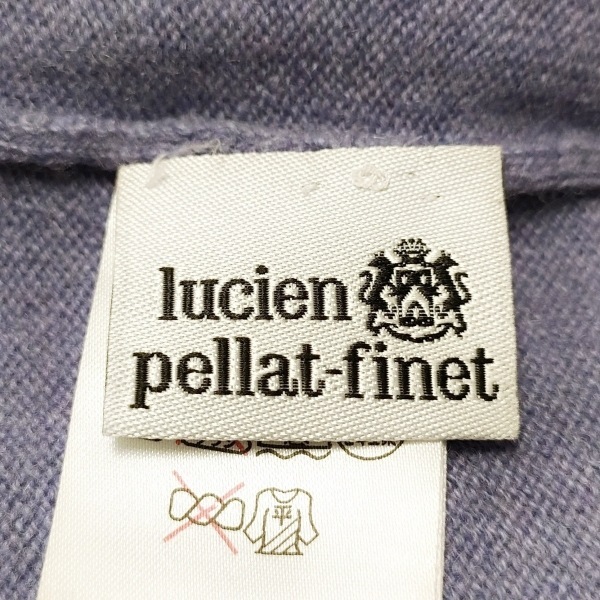 ルシアンペラフィネ lucien pellat-finet 長袖セーター/ニット サイズS - カシミヤ パープル×イエロー×黒 レディース トップス_画像3