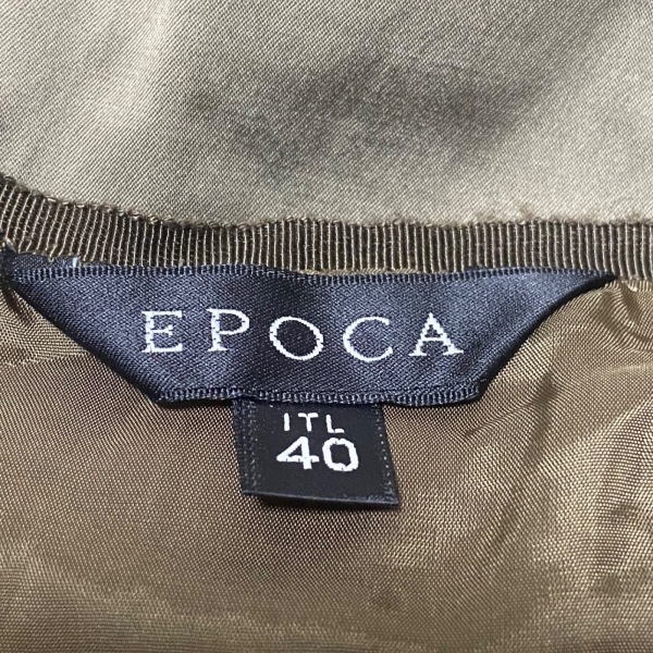 エポカ EPOCA スカート サイズ40 M - ライトカーキ レディース ひざ丈 美品 ボトムス_画像3