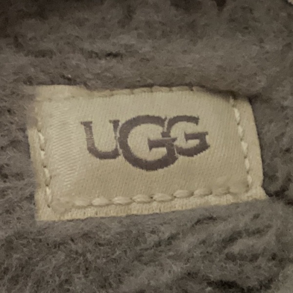 アグ UGG サンダル 22 1095119 フラッフ イヤー スライド ムートン グレー レディース 靴_画像5