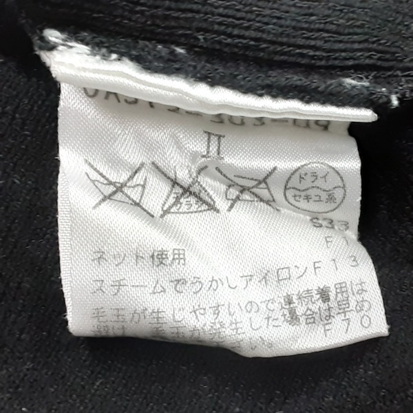 トゥービーシック TO BE CHIC 七分袖セーター/ニット サイズ2 M - 黒 レディース クルーネック/フリル/ビーズ トップス_画像5