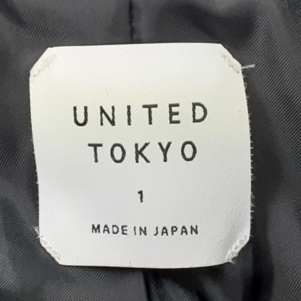 ユナイテッド トウキョウ UNITED TOKYO サイズ1 S - 黒 レディース 長袖/冬 コート_画像3