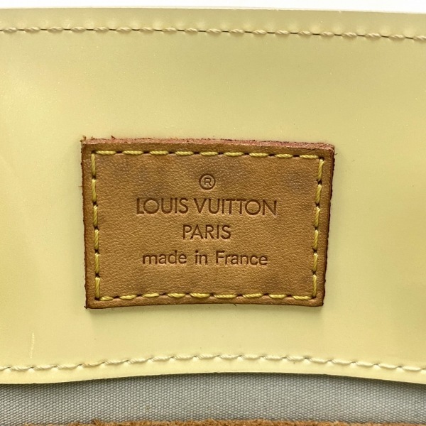 ルイヴィトン LOUIS VUITTON ハンドバッグ M91336 リードPM パテントレザー（モノグラムの型押し）・レザー ペルル レディース MI0095_画像8