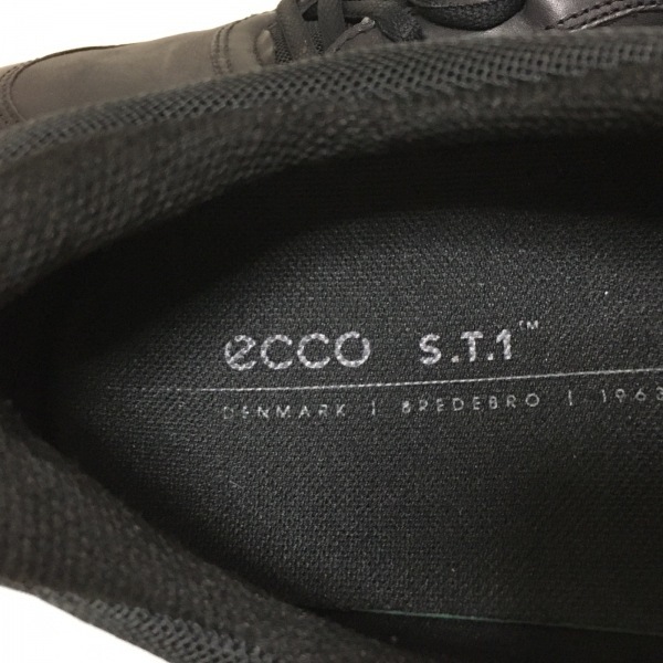 エコー ECCO スニーカー EU44 レザー 黒 メンズ GORE-TEX 靴の画像5