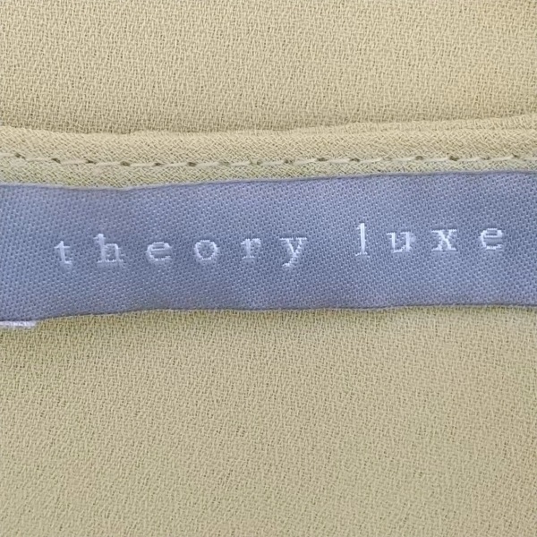 セオリーリュクス theory luxe 長袖カットソー サイズ038 M - ポリエステル ダークイエロー レディース クルーネック 美品 トップスの画像3