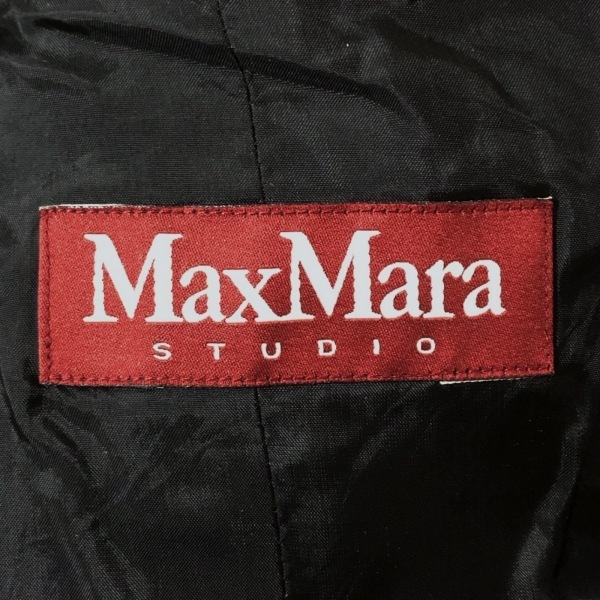 マックスマーラスタジオ Max Mara STUDIO - 黒 レディース 長袖/春/秋 ジャケット_画像3