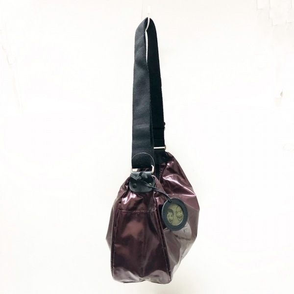  Jack резина jack gomme сумка на плечо - PVC( соль . винил ) темно-коричневый × чёрный сумка 