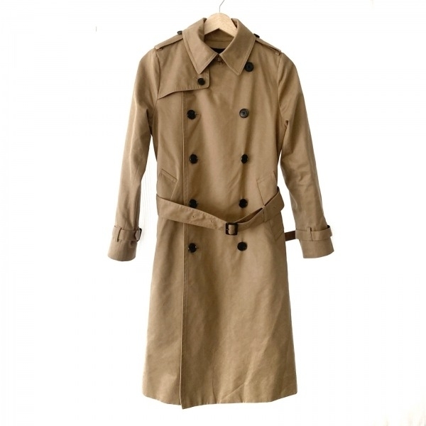  high kHYKE trench coat size 1 S - beige lady's long sleeve / spring / autumn coat 