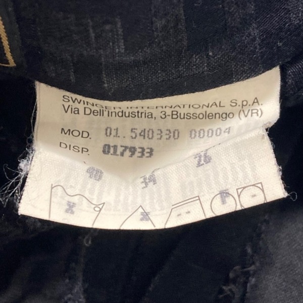 フェンディ FENDI jeans パンツ サイズI40 M - 黒 レディース フルレングス/ズッカ柄 ボトムスの画像5