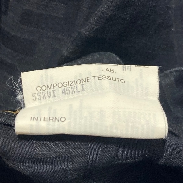 フェンディ FENDI jeans パンツ サイズI40 M - 黒 レディース フルレングス/ズッカ柄 ボトムスの画像4