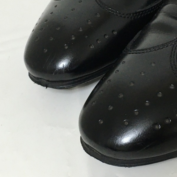 リーガル REGAL シューズ 24 - レザー 黒 メンズ ウィングチップ 靴の画像8