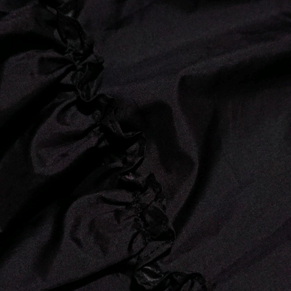シーニュ cygne - ポリエステル 黒 レディース ノースリーブ/ロング/フリル 美品 ワンピースの画像6