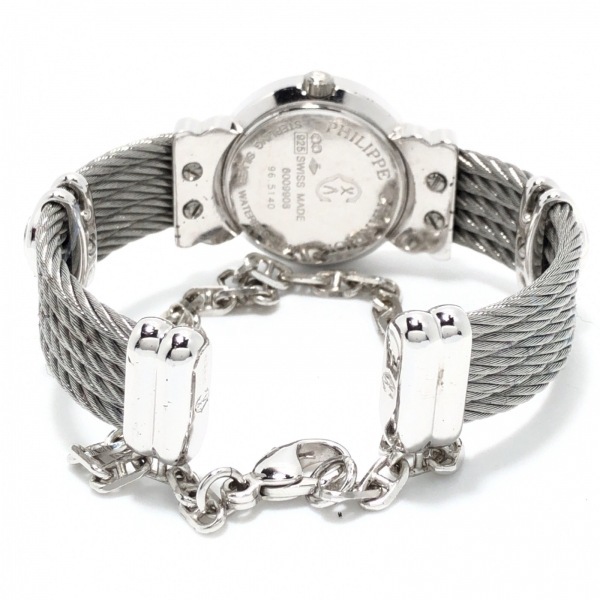PHILIPPE CHARRIOL(CHARRIOL) наручные часы солнечный Toro pe6009908 женский стразы указатель / ракушка циферблат / серебряный 925 розовый ракушка 