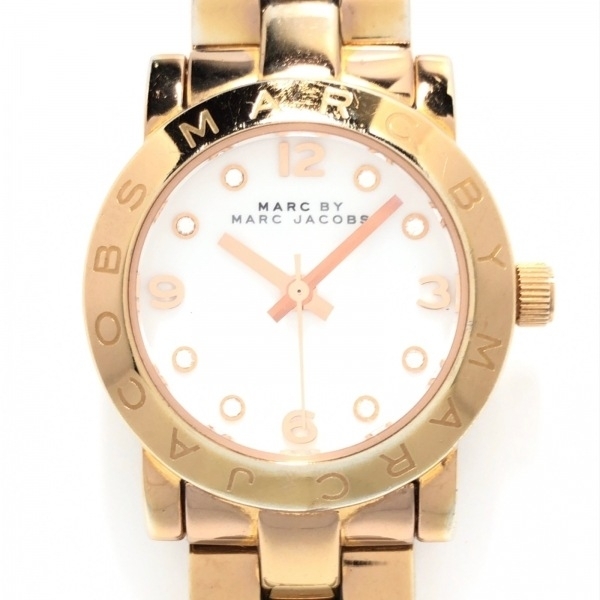 MARC BY MARC JACOBS(マークジェイコブス) 腕時計 - MBM3078 レディース ラインストーン アイボリー_画像1