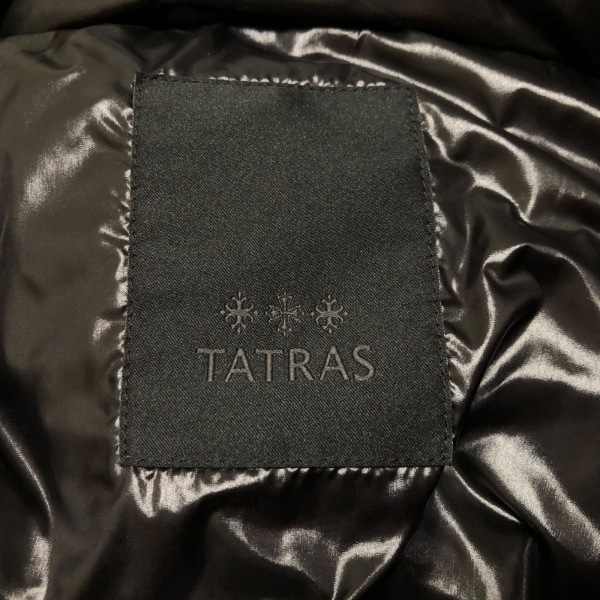 タトラス TATRAS ダウンジャケット サイズ5 XL MTAT22A4562-D ベルボ(BELBO) 黒 メンズ 冬物/フード着脱可 ジャケット_画像3