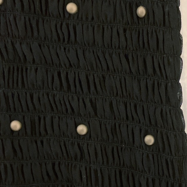 サンローランパリ SAINT LAURENT PARIS サイズ34 S 619553 - 黒 レディース 長袖/ロング/シルク 美品 ワンピースの画像8