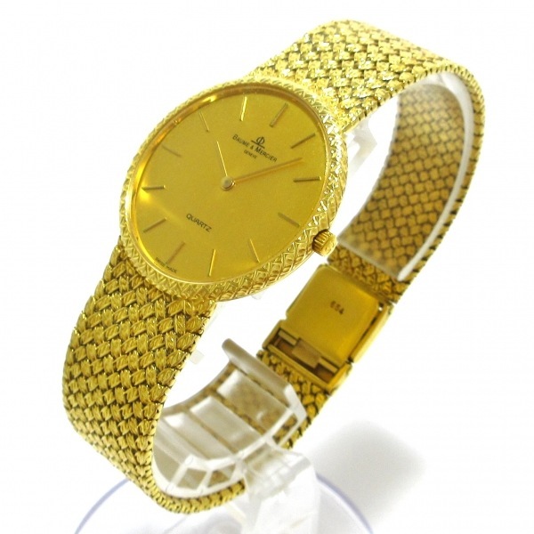 BAUME&MERCIER(ボーム&メルシエ) 腕時計 - 15143.9 メンズ 金無垢 ゴールド_画像2