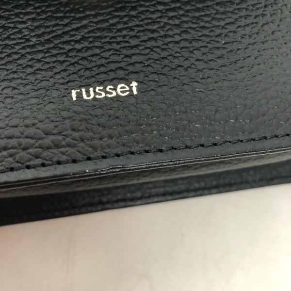 ラシット russet ショルダーバッグ - レザー 黒 ミニバッグ 美品 バッグ_画像8