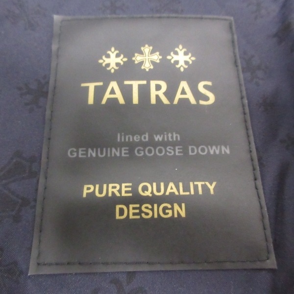 タトラス TATRAS ダウンコート サイズ02 M LTA17A4581 - ネイビー レディース 長袖/冬 コート_画像3