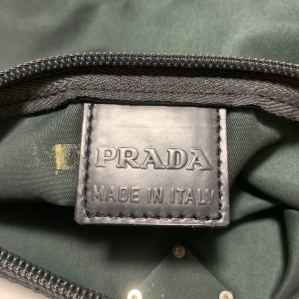 プラダ PRADA MV400 - ナイロン カーキ ポーチ_画像5