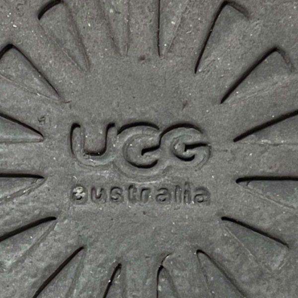 アグ UGG ショートブーツ 24 5825 - ムートン 黒 レディース 靴の画像5