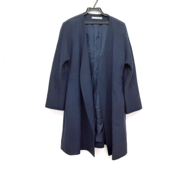  theory ryukstheory luxe size 38 M - navy lady's long sleeve / winter beautiful goods coat 