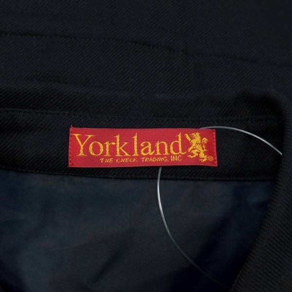 ヨークランド YORKLAND サイズ7AR S - 黒 レディース レギュラーカラー/長袖/ひざ丈 ワンピース_画像3