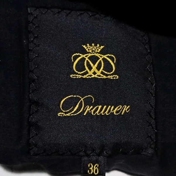 ドゥロワー Drawer スカートスーツ - 黒×ブルー レディース ツイード/ラメ レディーススーツの画像3