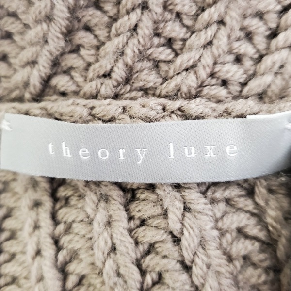 セオリーリュクス theory luxe 長袖セーター/ニット サイズ38 M - グレーベージュ レディース トップス_画像3