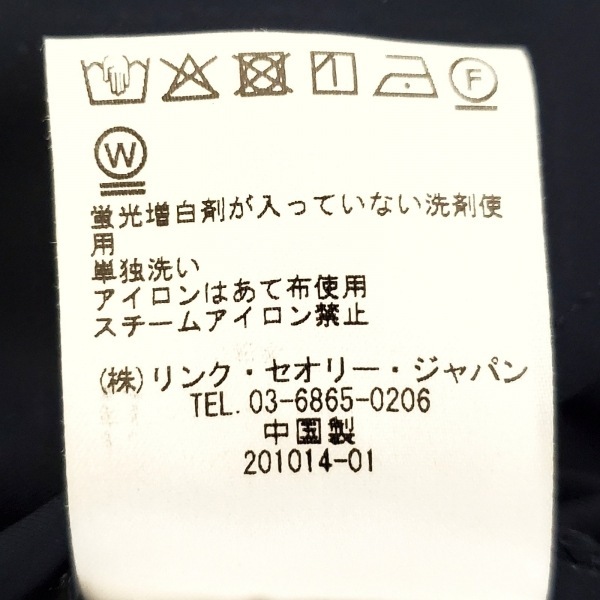 セオリーリュクス theory luxe サイズ38 M - ダークネイビー レディース クルーネック/ノースリーブ/ロング ワンピース_画像5