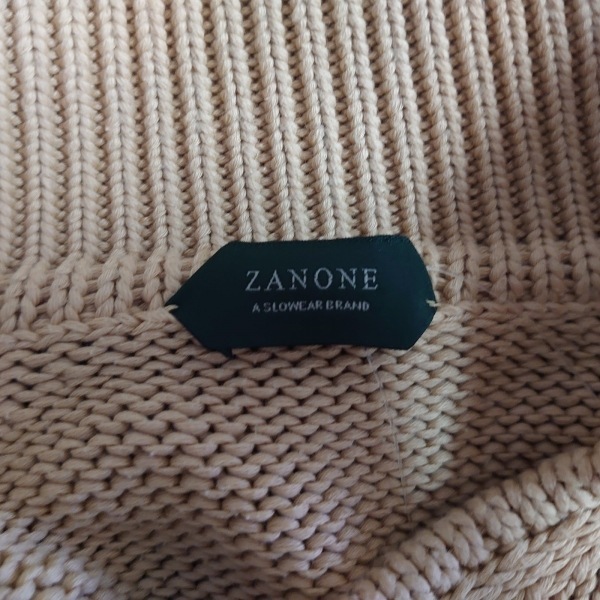 ザノーネ ZANONE 長袖セーター/ニット サイズ44 L - ベージュ メンズ トップス_画像3