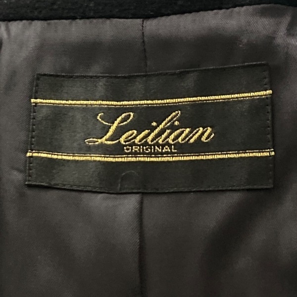 レリアン Leilian サイズ11 M - 黒 レディース 長袖/冬 コート_画像3
