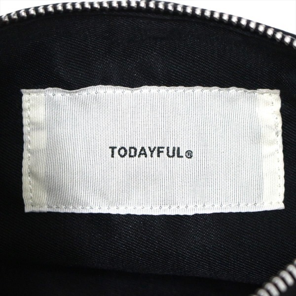 トゥデイフル TODAYFUL ハンドバッグ - レザー 黒 美品 バッグの画像8