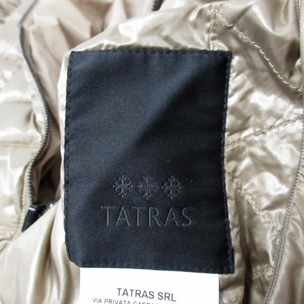 タトラス TATRAS ダウンコート サイズ02 M LTAT20A4706-D - ゴールド レディース 長袖/リバーシブル/冬 コート_画像3