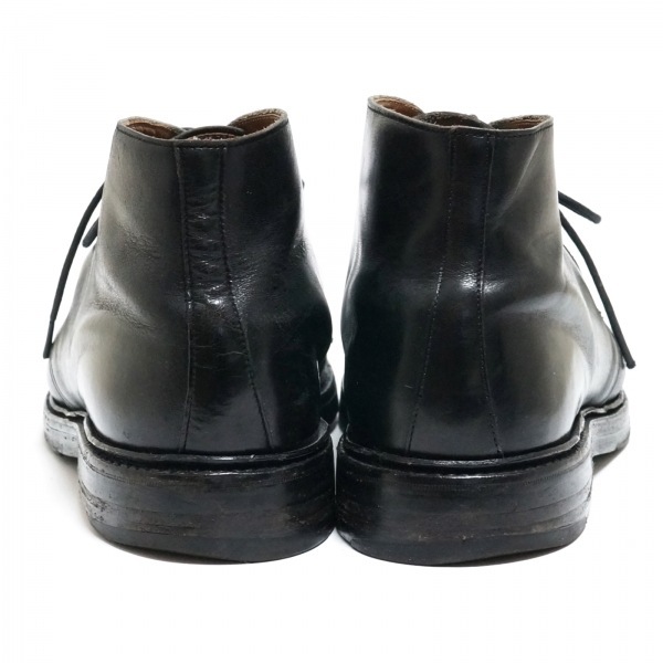 クロケットジョーンズ Crockett&Jones ショートブーツ 7 E - レザー 黒 メンズ 靴_画像3