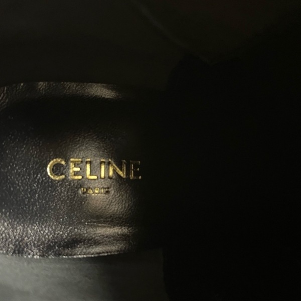 セリーヌ CELINE ショートブーツ 35 - レザー 黒 レディース チェルシー/サイドゴア 靴_画像5