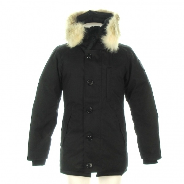 カナダグース CANADA GOOSE ダウンコート サイズ2XS 2TP 3481JMB クレストン 黒 メンズ 冬物 コート_画像1