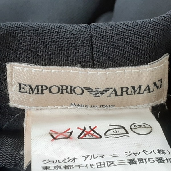 エンポリオアルマーニ EMPORIOARMANI パンツ サイズ38 S - 黒 レディース フルレングス ボトムス_画像3