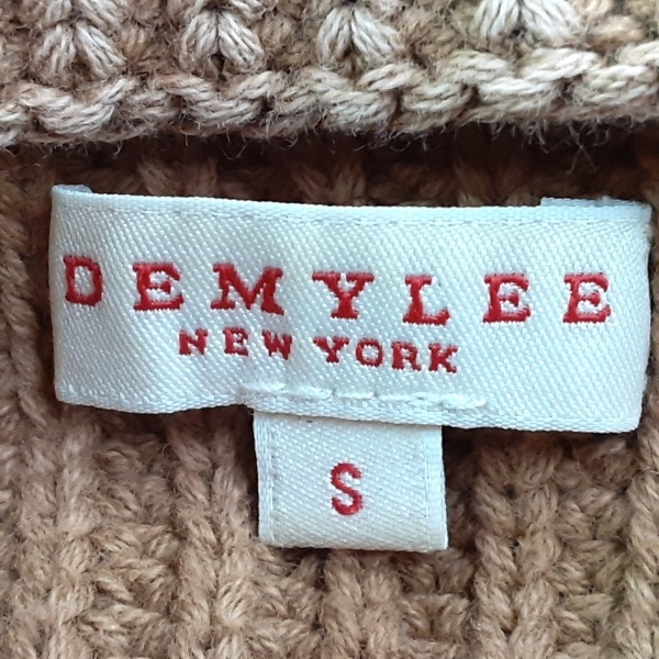 デミリー demylee 長袖セーター/ニット サイズS - ブラウン レディース ハイネック 美品 トップス_画像3