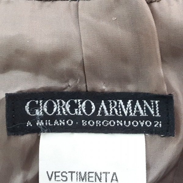 joru geo Armani GIORGIOARMANI женский брючный костюм - серый бежевый × темно-коричневый женский плечо накладка женский костюм 