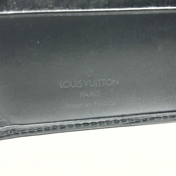ルイヴィトン LOUIS VUITTON 2つ折り財布 M63542 ポルトビエカルトクレディモネ エピ・レザー（LVロゴの刻印入り） ノワール MI0964 財布_画像5