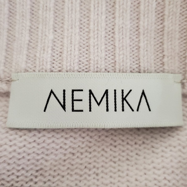 ネミカ NEMIKA/NEMIKA by Leilian 長袖セーター/ニット サイズ5 XS - グレーベージュ レディース ハイネック トップス_画像3
