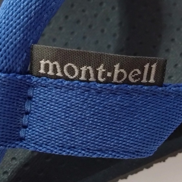 モンベル mont-bell サンダル - 化学繊維 ネイビー×黒 レディース 美品 靴_画像5