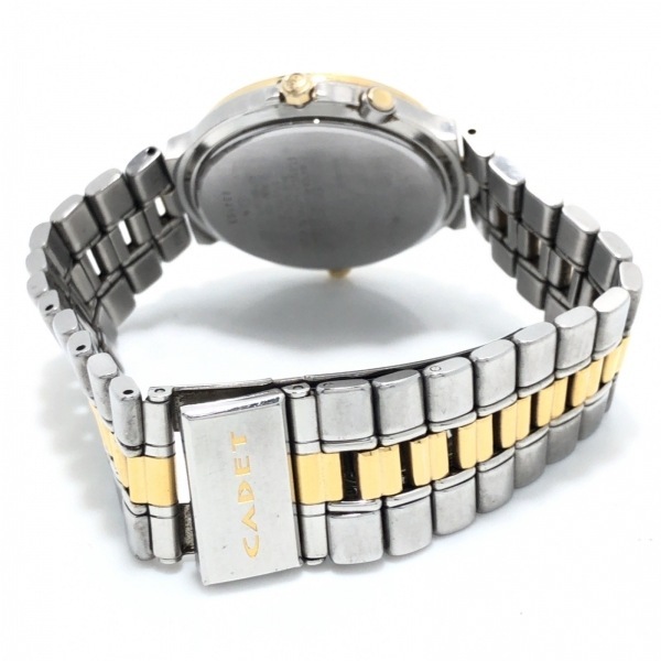 SEIKO(セイコー) 腕時計 CADET(カデット) 7F39-6050 レディース ムーンフェイズ/クロノグラフ 白の画像3