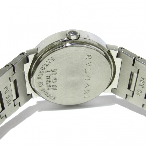 BVLGARI(ブルガリ) 腕時計 BB26SS レディース ダイヤインデックス 黒_画像3