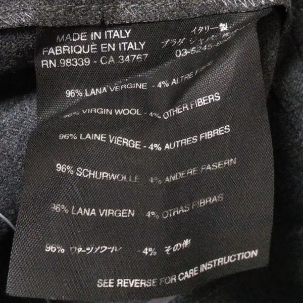  Prada PRADA брюки размер 36 S - темно-серый женский полный length низ 